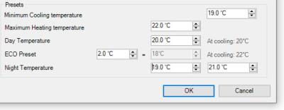 Analogue Input Interface ? Specific Parameters Min Max Temp
