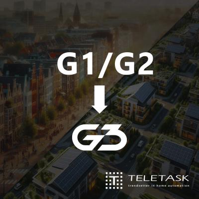 Upgrade A TELETASK G1 Or G2 Central Unit To A G3 Central Unit 00